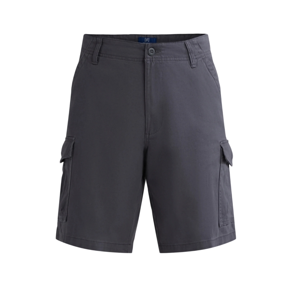 George Mens Cargo Shorts Size 42 Charcoal Gray 10” Inseam Pockets Casual‎ New